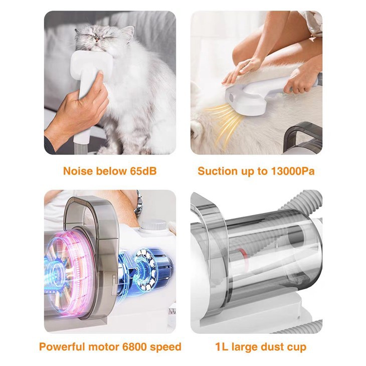 Pet Groomining Kit & Vacuum