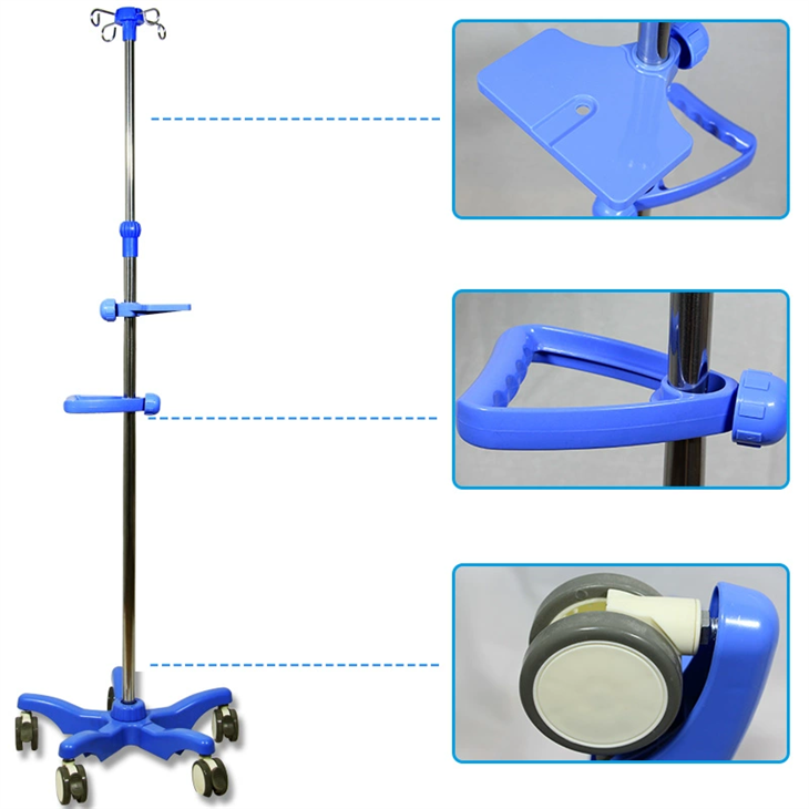 حامل ضخ قائم على الأرض من الفولاذ المقاوم للصدأ